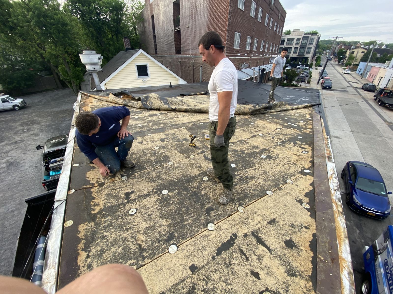 Bar petite silicone roofing by Engelmann Construction